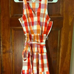 J.Crew Plaid Summer Dress